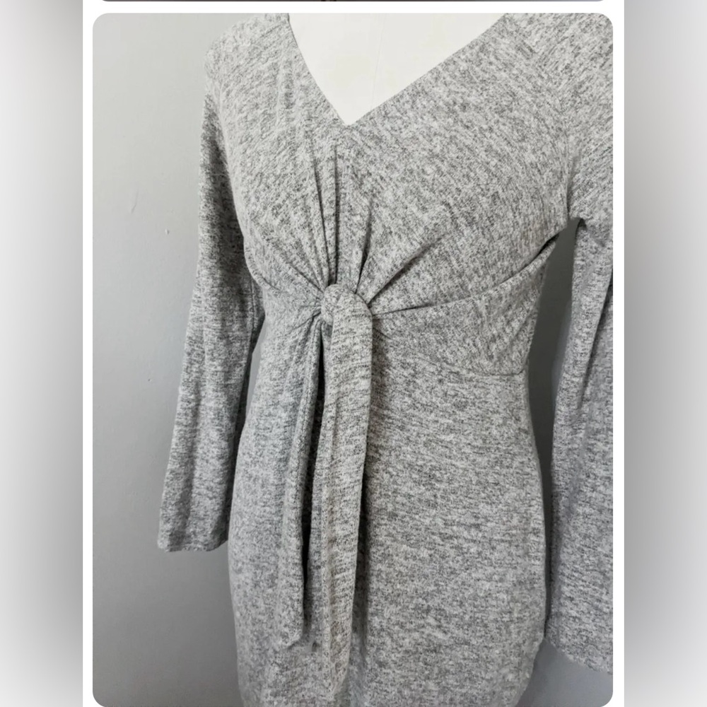 Altar’d state —Small Cozy Gray lightweight Sweater dress— fits more like XS